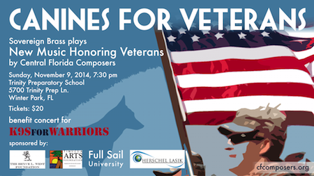 canines for veterans pomotional flyer